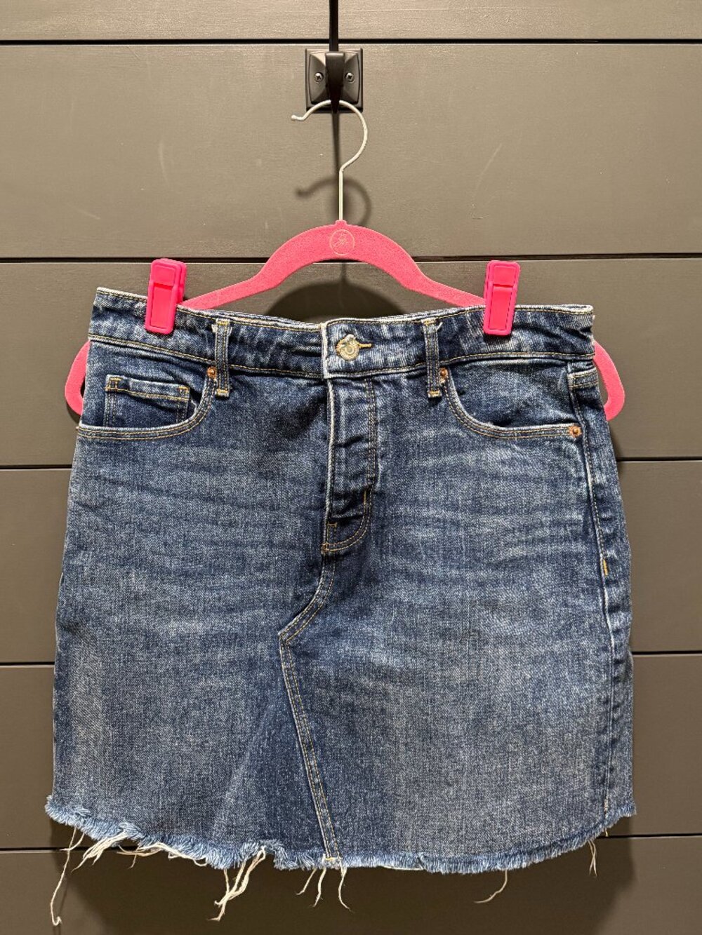 Old Navy Dark Wash Denim Skirt